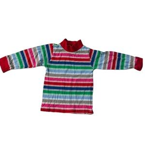SOLD - Baby Rainbow Striped Nice Guy Chucky Cosplay Costume Shirt 6-12m